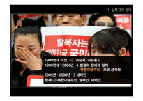 탈북자 지원정책 한계와 발전방안-4
