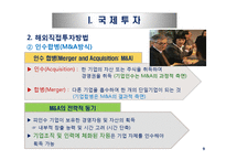 국제투자와 해외시장진출방식의 모형-9