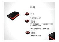SM 엔터테인먼트 경쟁우위전략-2