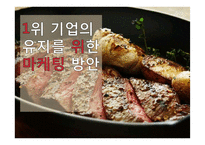 빕스 SWOT, 3C, STP 분석 및 마케팅제안-1