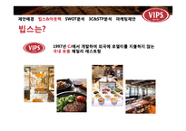 빕스 SWOT, 3C, STP 분석 및 마케팅제안-6