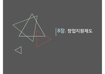 8장 창업지원제도-1