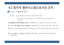 통치시스템, 정치적 행위시스템으로서의 조직 연구-14