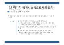 통치시스템, 정치적 행위시스템으로서의 조직 연구-20