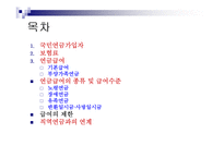 국민연금법(국민연금, 총칙, 가입자, 보험료, 연금급여, 종류와 급여수준, 급여제한) PPT 파워포인트-2