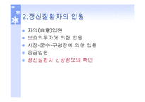정신질환자복지(정신보건법, 정신보건시설, 보호및치료, 퇴원심사청구, 권인보호) PPT 파워포인트-17