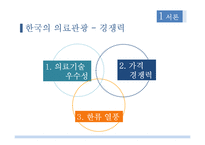 국내 의료관광 전문호텔 창업 마케팅기획서-6