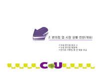 CU 편의점 기업분석과 CU 마케팅전략 제안및 CU 핵심역량분석-5