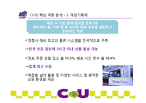 CU 편의점 기업분석과 CU 마케팅전략 제안및 CU 핵심역량분석-20