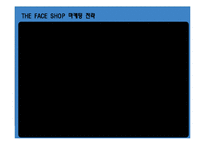 더페이스샵 마케팅 4P,SWOT,STP 전략분석과 더페이스샵 새로운 마케팅전략 제안-8