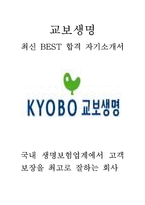 교보생명 최신 BEST 합격 자기소개서!!!!-1