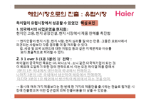 하이얼 Haier 해외진출 마케팅전략분석과 하이얼 한국진출 마케팅전략 분석 PPT-13