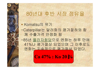 [글로벌전략] Caterpillar와 Komatsu 사례-6