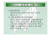 [외식산업론] BENNINGAN’S 베니건스 조사-12