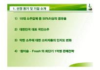 [마케팅] 진로, 참이슬-Fresh 성공 전략 분석-3