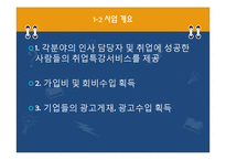 [소호창업] 사업계획서 - 취업특강 사업계획서-5