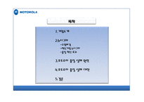 [경영] 모토로라 실패사례 및 분석-1