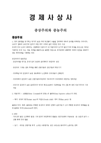 경제사상사 - 중상주의와 중농주의에 대해-1