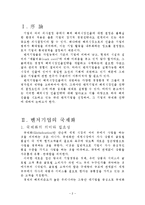 경영전략론 - 벤처기업의 국제화 전략-2