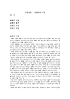 금융관련 - 은행금융 시장에 대해서-1