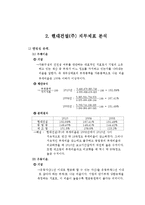 기업재무구조분석 - 현대건설(주)의 재무제표 분석을 통한 경영전략-4