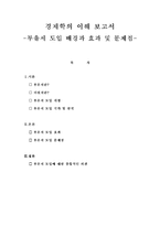 경제학의 이해 - 부유세 도입 배경과 효과 및 문제점-1
