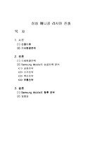 [국제경영론] 삼성 애니콜 러시아 진출-1
