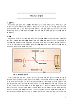 [실험보고서] Michelson 간섭계-1
