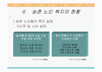 농촌지역 노인복지의 현황과 환경 및 문제점과 노인복지 개선방안-4