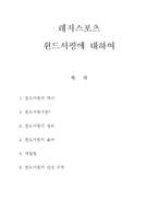 레저스포츠 - 윈드서핑에 대하여-1