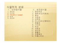 채소 원예총론 - 식물 형태학적 분류-16