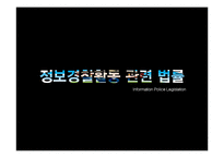 [경찰학] 정보경찰[정보경찰 swot 분석]-13
