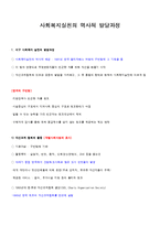 [사회복지실천론] 사회복지실천의 역사적 발달과정-1