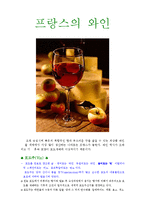 프랑스 문화 - 프랑스의 와인에 대해서-1