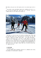 [스포츠] 스키의 역사, 경기의 종류와 규칙, 스키 턴의 종류, 용어의 해설-9