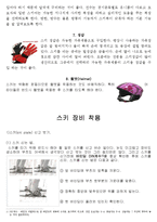 [스포츠] 스키 장비와 스키 기본 기술에 대해서-3