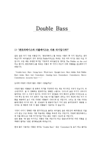 [음악, 악기] 콘트라베이스에 대해서-1