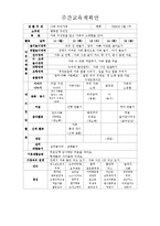 보육과정 - 만 3세 연간교육계획안-3