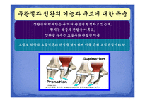 [운동치료학] 주관절과 전완복합체-4
