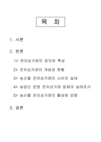 [유통경제학] 농산물전자상거래의 현황과 활성화 방향-2