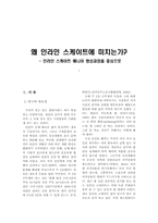 [여가생활] 인라인스케이트의 영향 -인라인스케이트매니아 형성과정을 중심으로-1