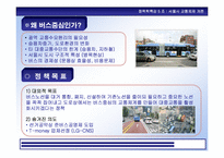[정책학] 버스중심의 서울시교통체제개편-5