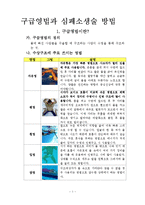 구조법 - 구급영법과 심폐소생술 방법-1