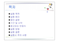 화학실험 - 양이온1족의 정성분석-2