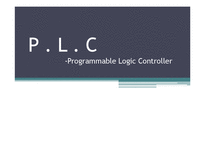 P.L.C - Programmable Logic Controller에 대해서-1