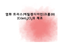 염화 트리스[에틸렌디아민]크롬 제조-1