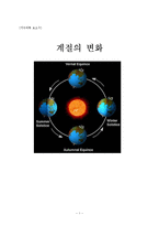 [지구과학보고서] 천문학 - 계절의 변화 보고서-1