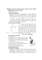 실험보고서 - 경도시험에 관한, 두금속의 탄성계수 비교-2