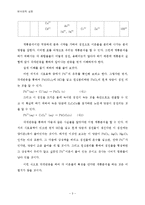분석화학 실험 - 음이온, 양이온 정성분석-3