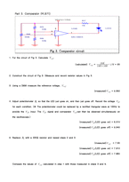 임상의 공학 실험 - Operational Amplifier[op-amp를 이용한 기본적인 비반전 증폭기, 반전 증폭기, 비교기 실험결과]-5